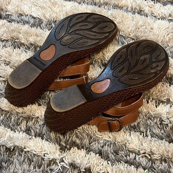 Born leather Isle slide thong sandals size 7 - Picture 6 of 6
